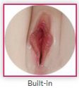 Built in vagina