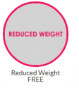 Reduced weight