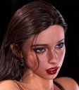 Irontech Silicone sex doll Head#S12 ROS Max Mouth Honey Bronze
