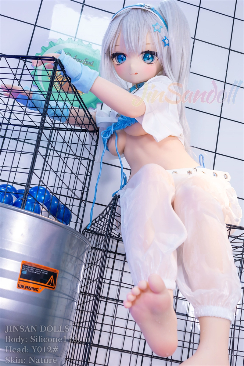 WM Silicone 140cm Anime Sex Doll with PVC head#Y012