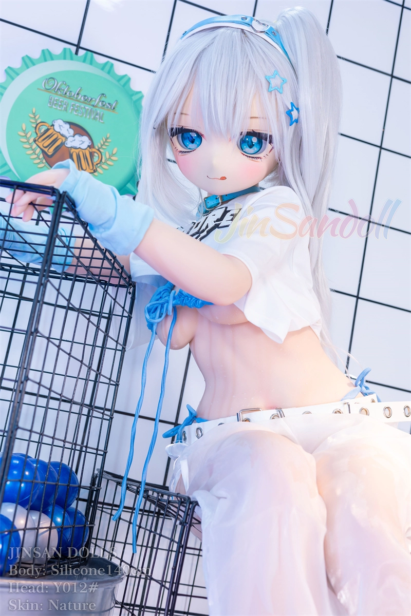 WM Silicone 140cm Anime Sex Doll with PVC head#Y012