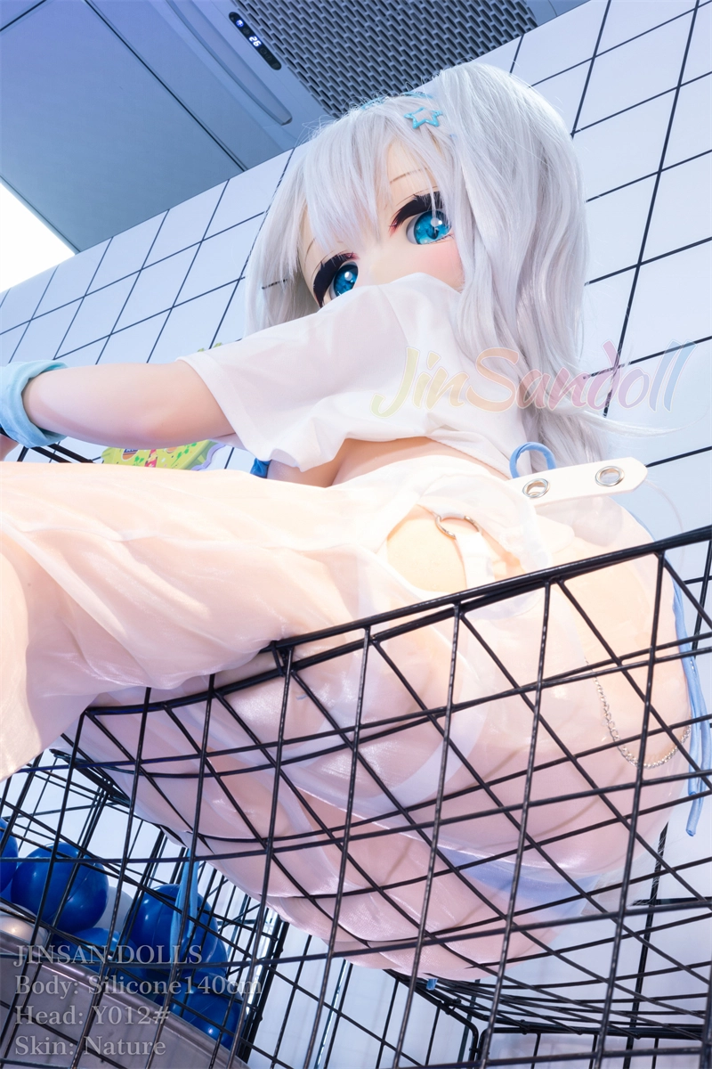 WM Silicone 140cm Anime Sex Doll with PVC head#Y012