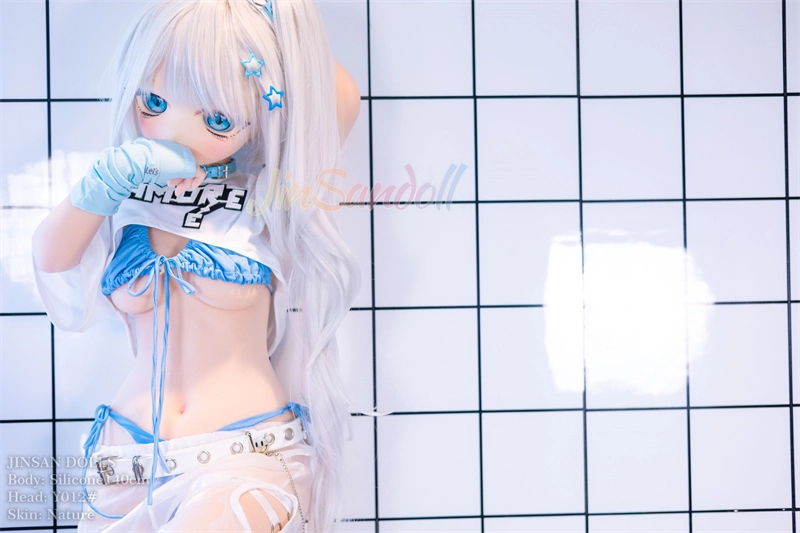 WM Silicone 140cm Anime Sex Doll with PVC head#Y012