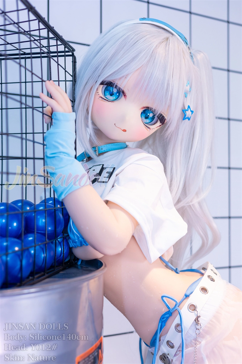 WM Silicone 140cm Anime Sex Doll with PVC head#Y012