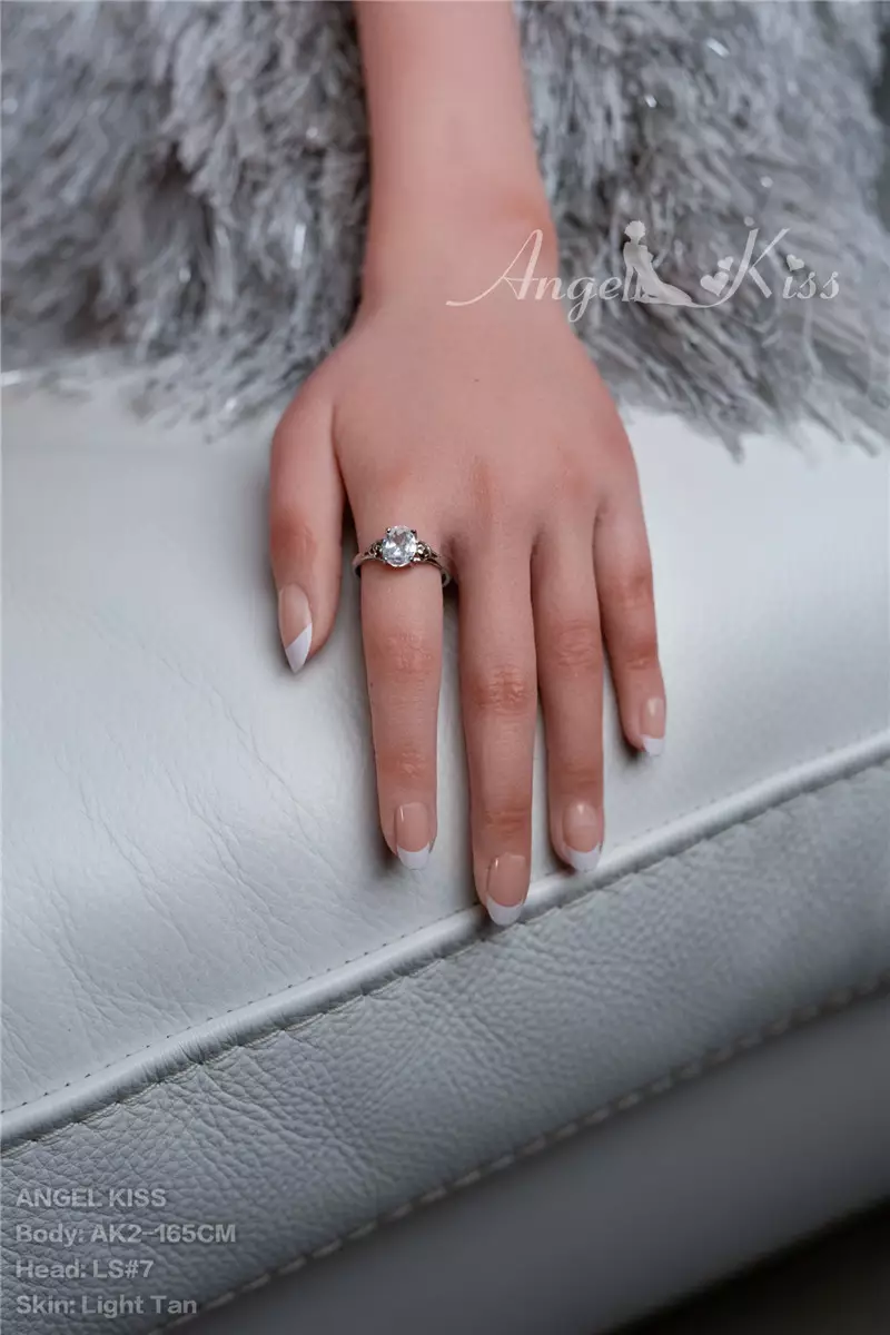 AK Silicone Oral sex 162cm love doll with Head#LS34