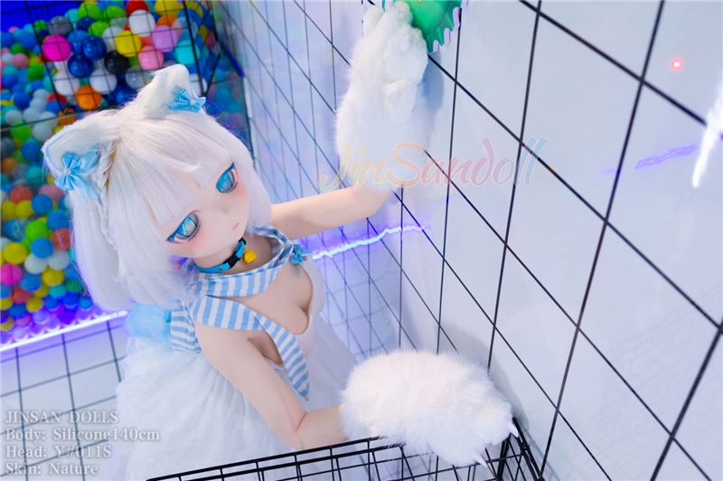 WM Silicone 140cm Anime Sex Doll with PVC head#011s