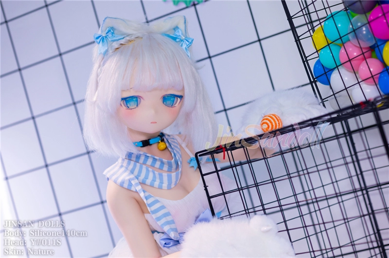 WM Silicone 140cm Anime Sex Doll with PVC head#011s
