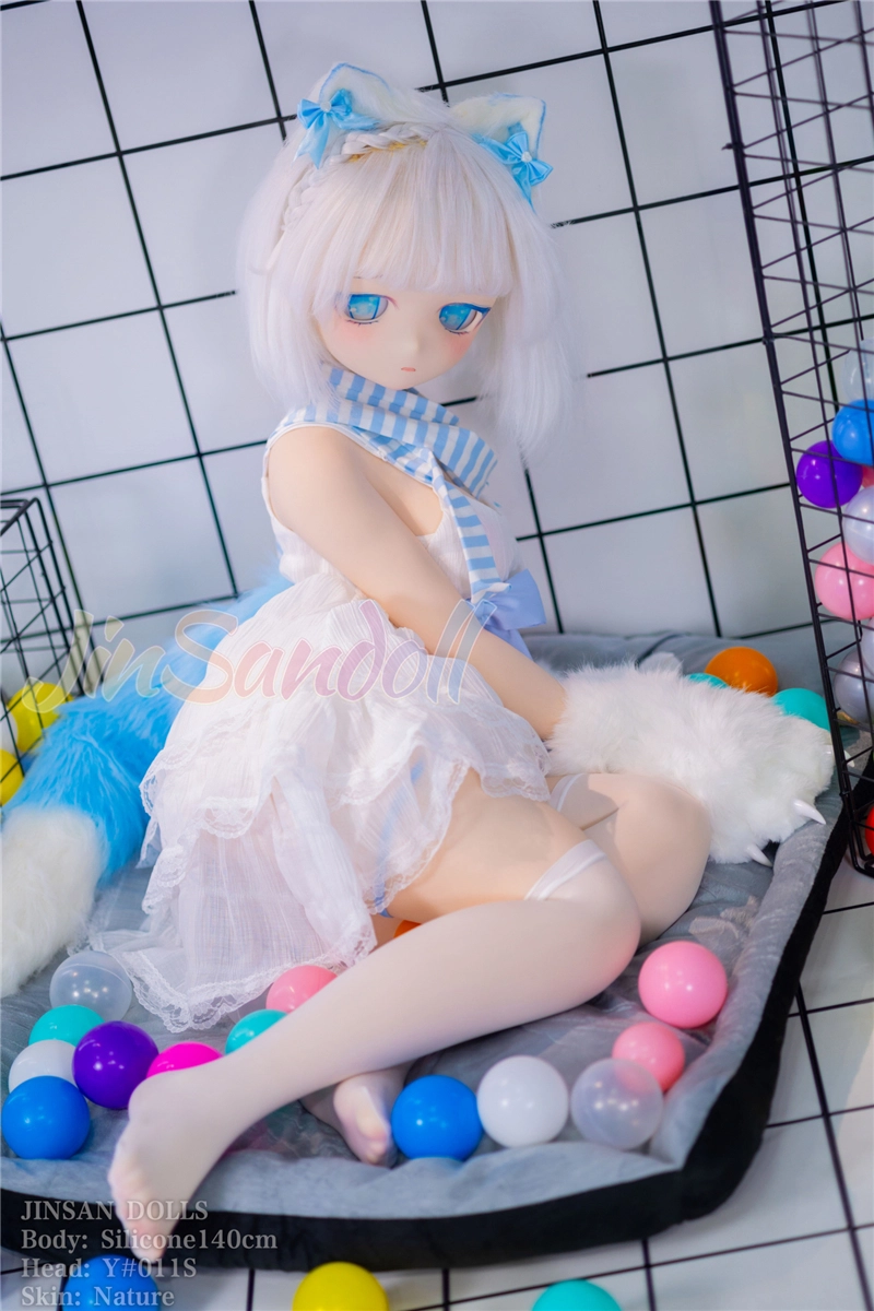 WM Silicone 140cm Anime Sex Doll with PVC head#011s