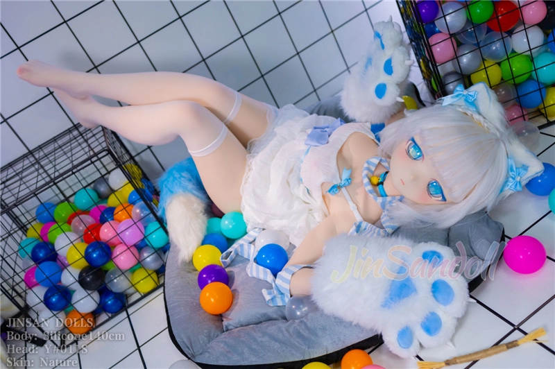 WM Silicone 140cm Anime Sex Doll with PVC head#011s