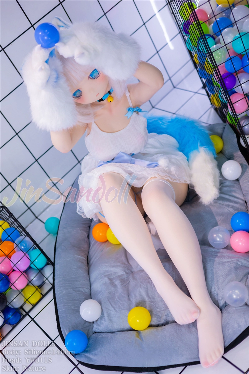 WM Silicone 140cm Anime Sex Doll with PVC head#011s