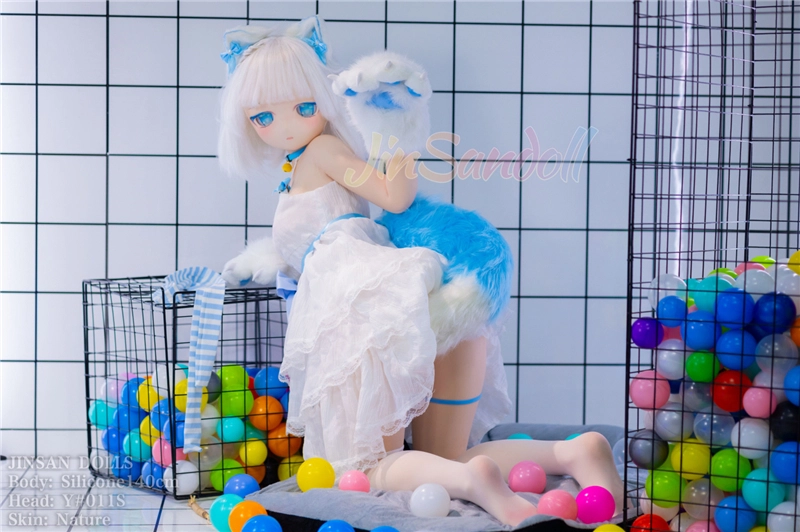 WM Silicone 140cm Anime Sex Doll with PVC head#011s