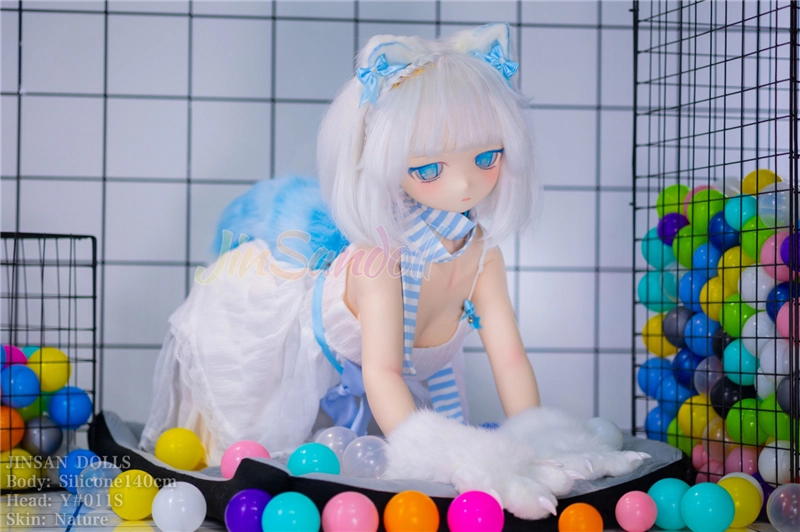 WM Silicone 140cm Anime Sex Doll with PVC head#011s