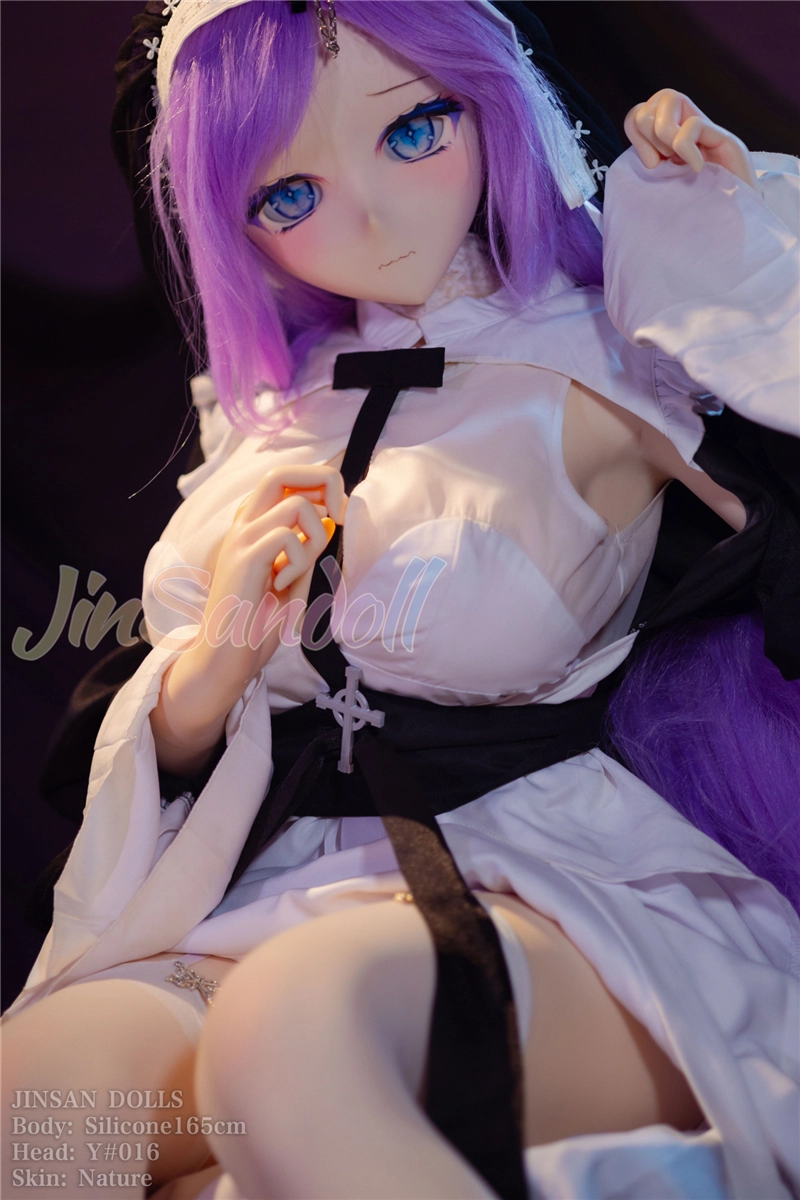 WM 165cm (5ft5) Anime Silicone Sex Doll with PVC Head #Y016