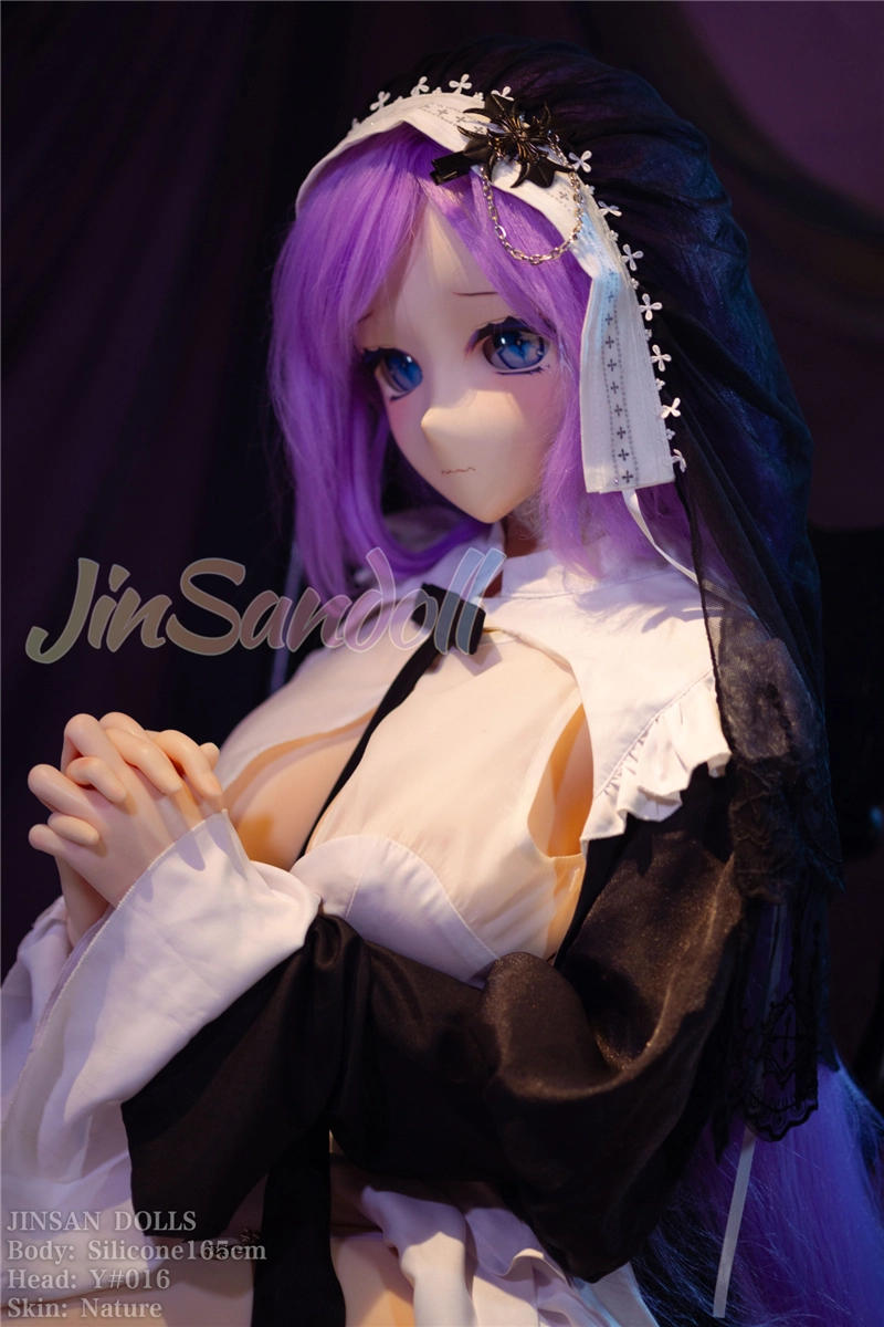 WM 165cm (5ft5) Anime Silicone Sex Doll with PVC Head #Y016