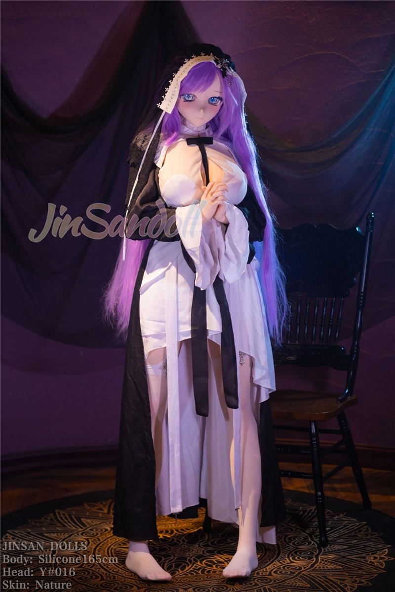 WM 165cm (5ft5) Anime Silicone Sex Doll with PVC Head #Y016