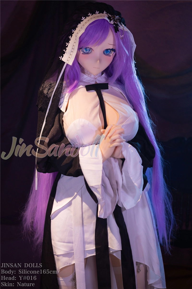 WM 165cm (5ft5) Anime Silicone Sex Doll with PVC Head #Y016