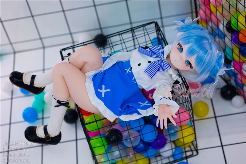 WM S-TPE 85cm Anime Sex Doll with PVC head#S003