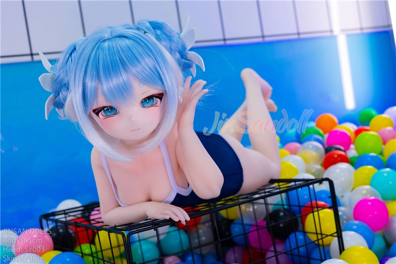 WM S-TPE 85cm Anime Sex Doll with PVC head#S003
