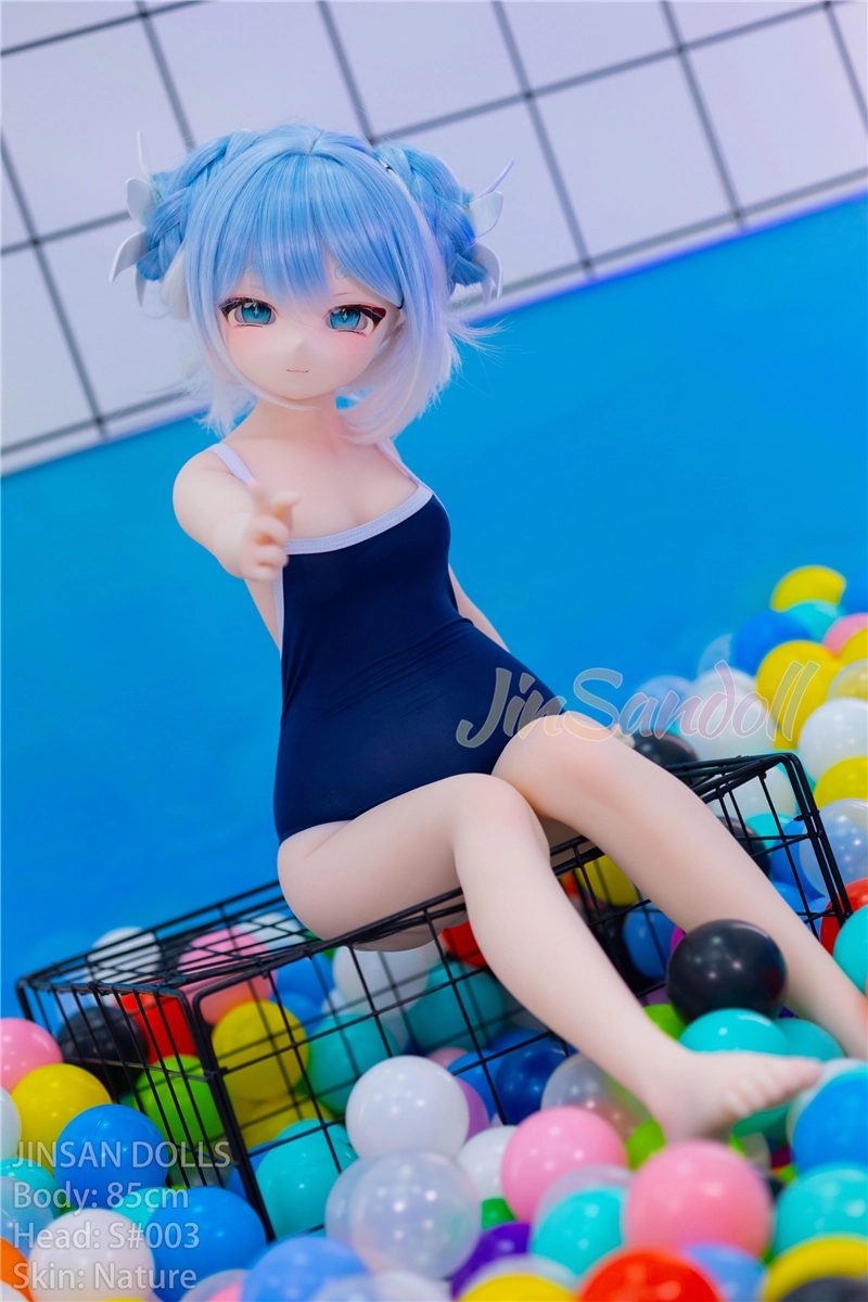 WM S-TPE 85cm Anime Sex Doll with PVC head#S003