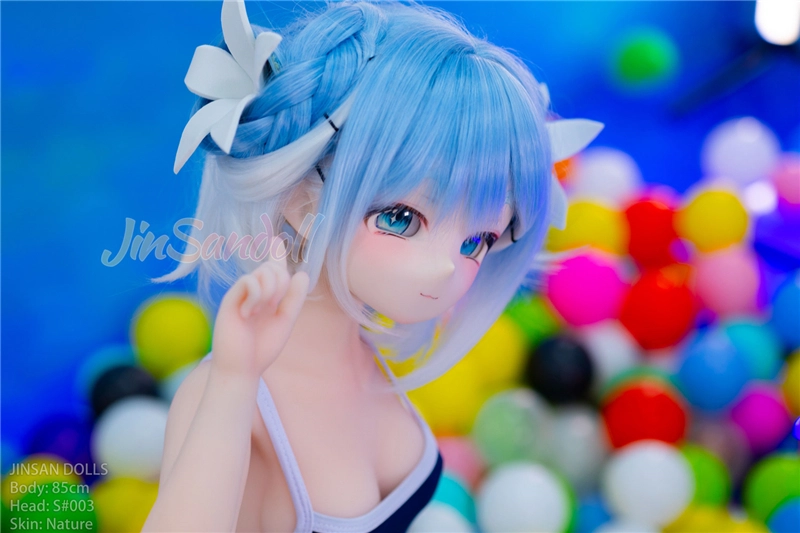 WM S-TPE 85cm Anime Sex Doll with PVC head#S003