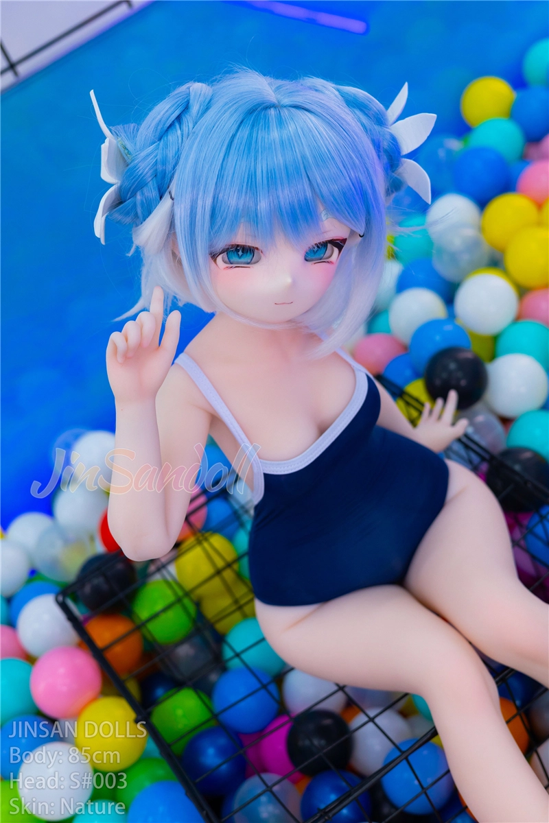 WM S-TPE 85cm Anime Sex Doll with PVC head#S003
