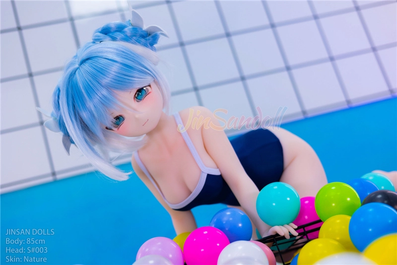 WM S-TPE 85cm Anime Sex Doll with PVC head#S003