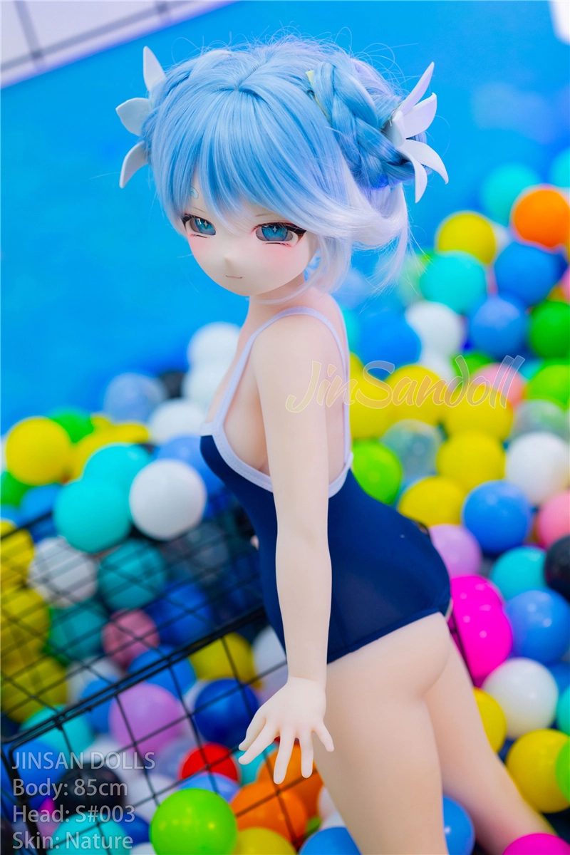 WM S-TPE 85cm Anime Sex Doll with PVC head#S003