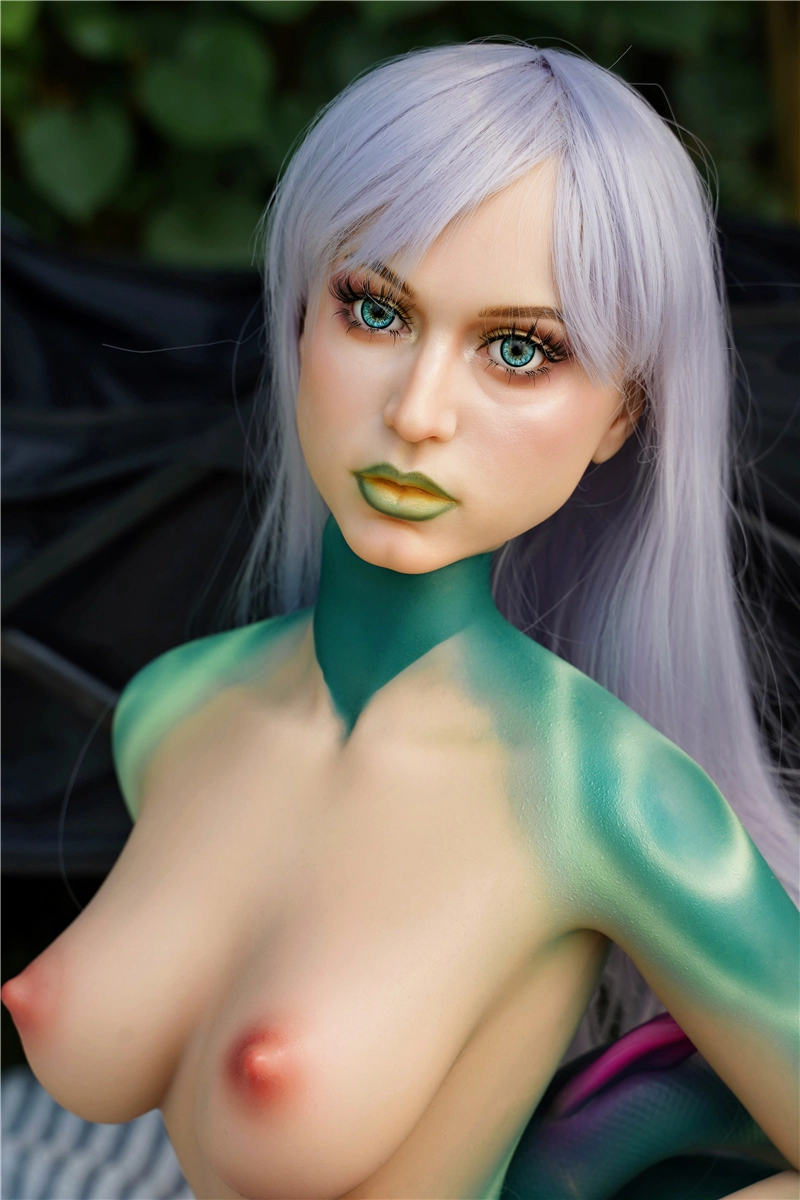 Dolls-castle D-cup Silicone sex doll 100cm with Head#SA44