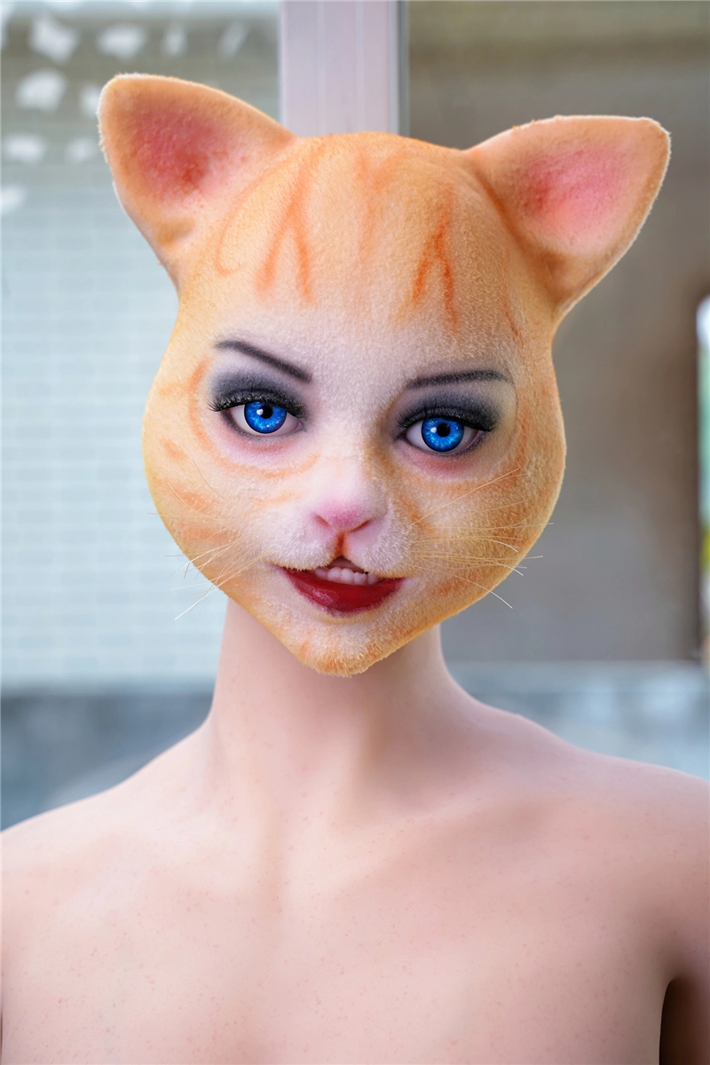 Dolls-castle 142cm (4ft8) E-Cup Hybrid Furry Sex Doll, Head #SZ2 with Fur, ROS Available