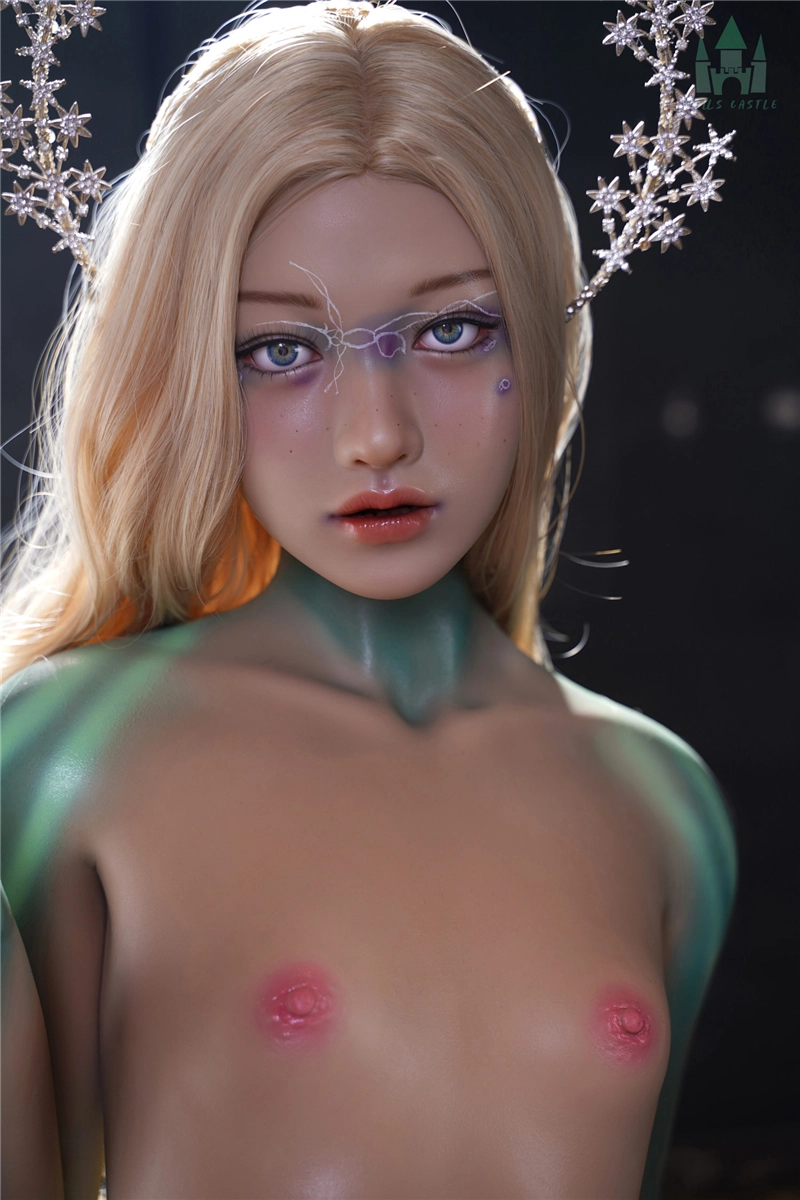 Dolls-castle 168cm (5ft6) A cup Silicone Sex Doll Carny, Head #S10 ROS Available