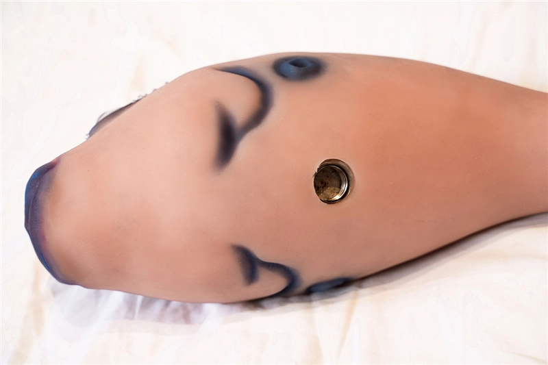 Dolls-castle silicone 38cm (15″) Fish Head Male Masturbator Pocket Pussy