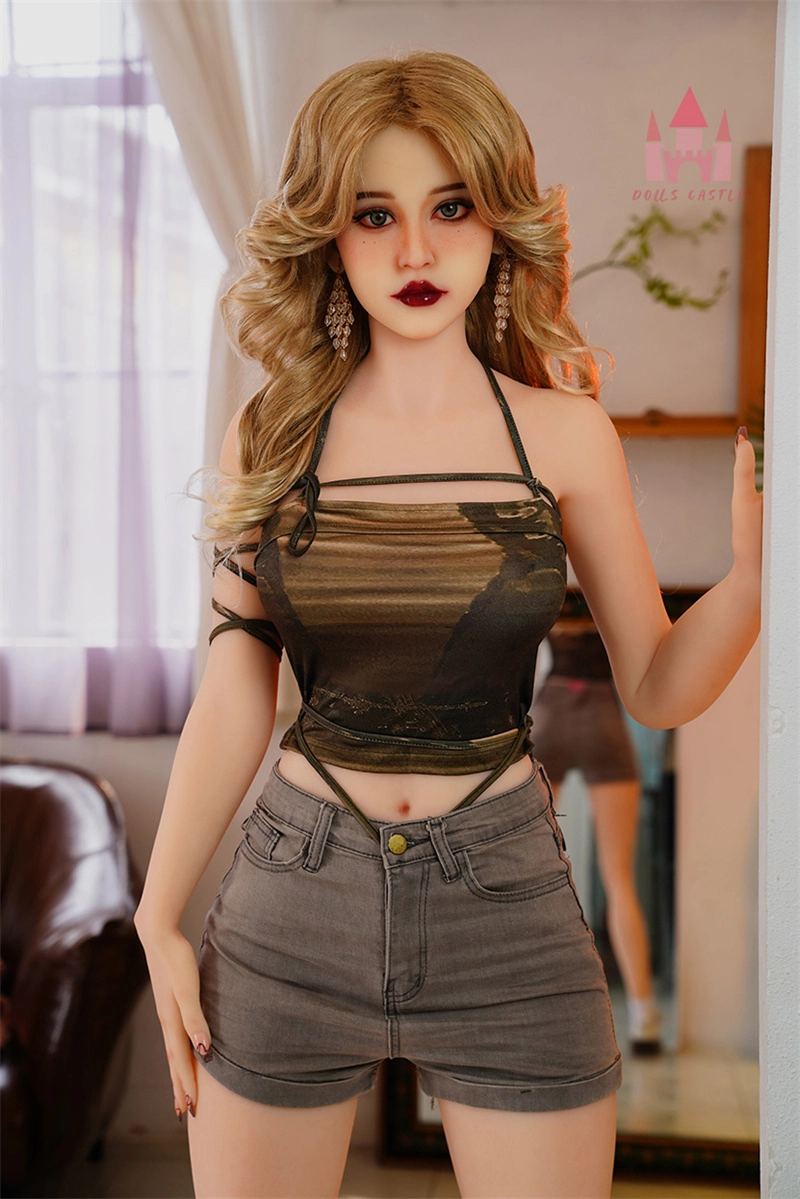 Dolls-castle ROS Mouth Huge Breast TPE sex doll 163cm with Head#Emily