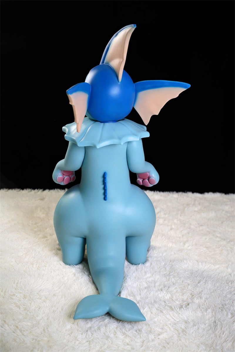 Dolls-castle 100cm (3ft3) All-In-One Seamless Neck Anime Silicone Sex Doll Blue