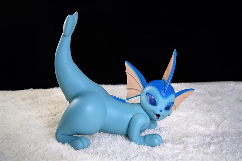Dolls-castle 100cm (3ft3) All-In-One Seamless Neck Anime Silicone Sex Doll Blue