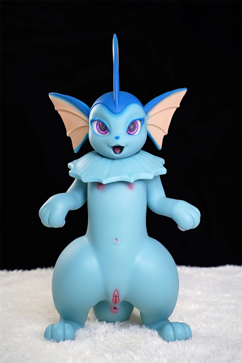 Dolls-castle 100cm (3ft3) All-In-One Seamless Neck Anime Silicone Sex Doll Blue
