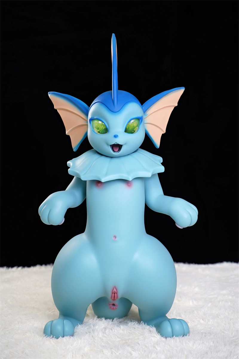 Dolls-castle 100cm (3ft3) All-In-One Seamless Neck Anime Silicone Sex Doll Blue