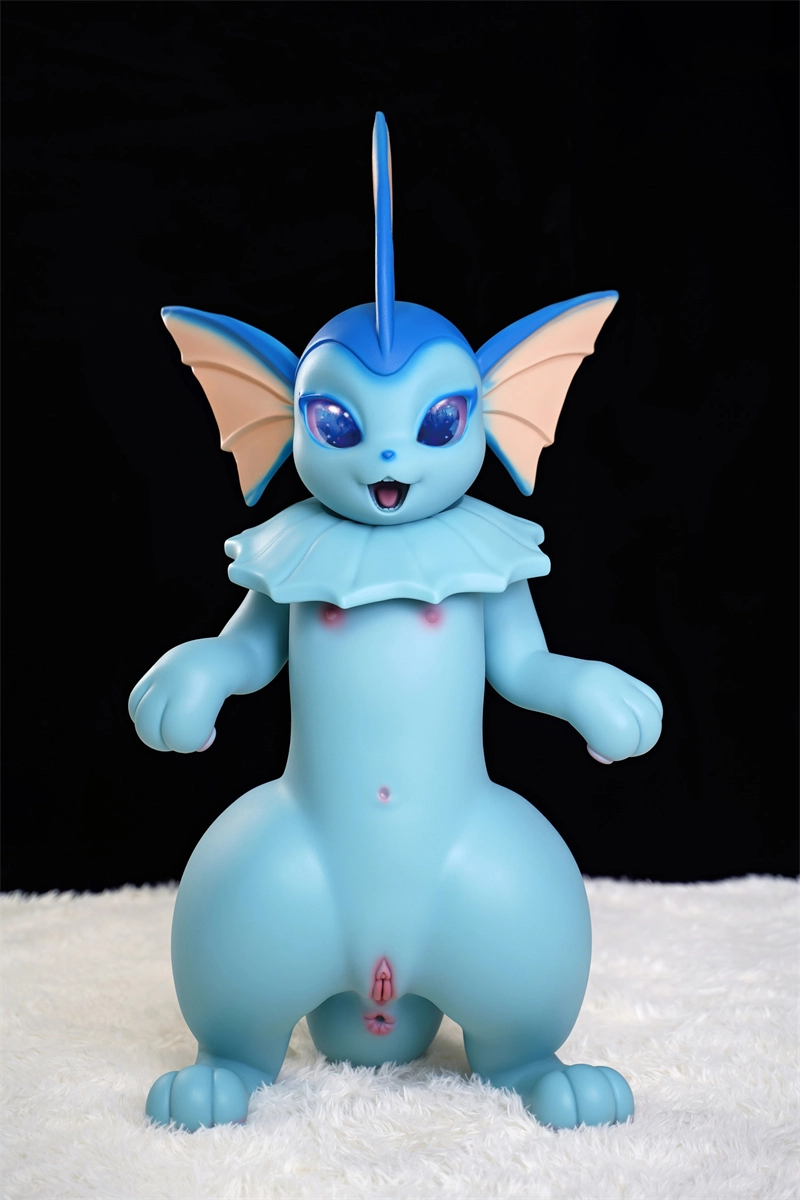 Dolls-castle 100cm (3ft3) All-In-One Seamless Neck Anime Silicone Sex Doll Blue