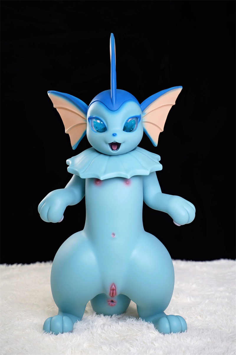Dolls-castle 100cm (3ft3) All-In-One Seamless Neck Anime Silicone Sex Doll Blue