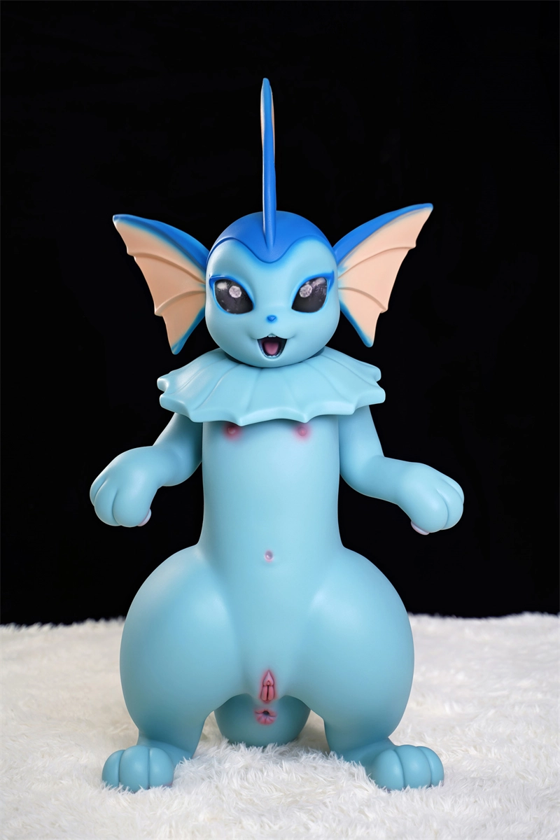Dolls-castle 100cm (3ft3) All-In-One Seamless Neck Anime Silicone Sex Doll Blue
