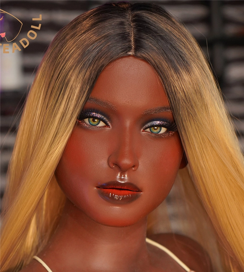 Galatea Doll ROS Silicone Sex Doll Head JS#050 ROS Mouth Free Coco Skin