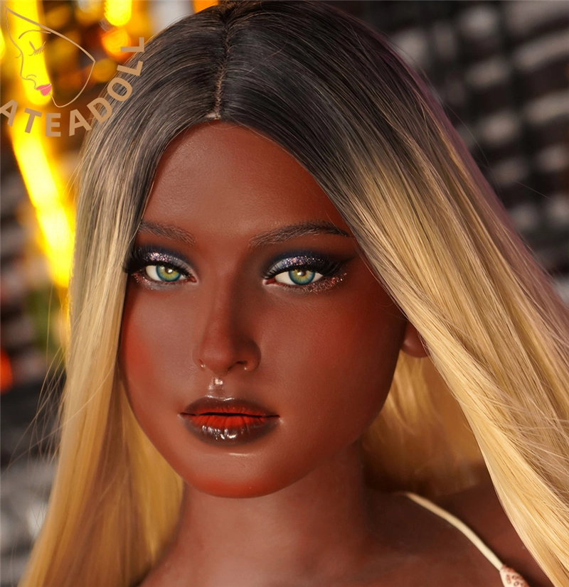 Galatea Doll ROS Silicone Sex Doll Head JS#050 ROS Mouth Free Coco Skin