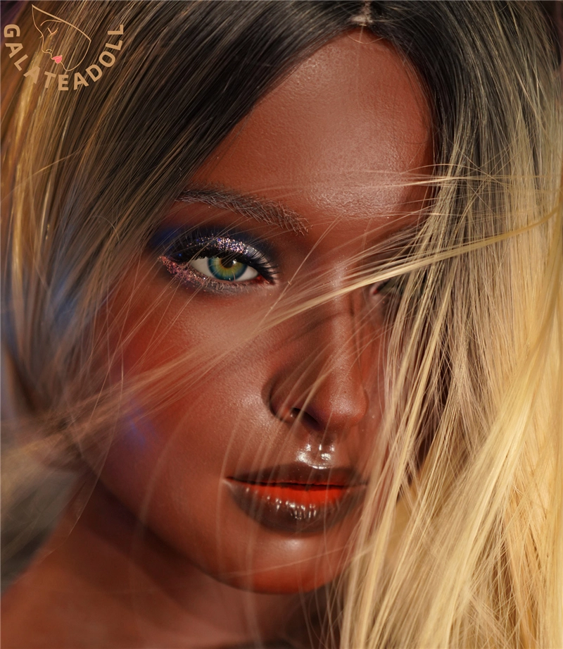 Galatea Doll ROS Silicone Sex Doll Head JS#050 ROS Mouth Free Coco Skin
