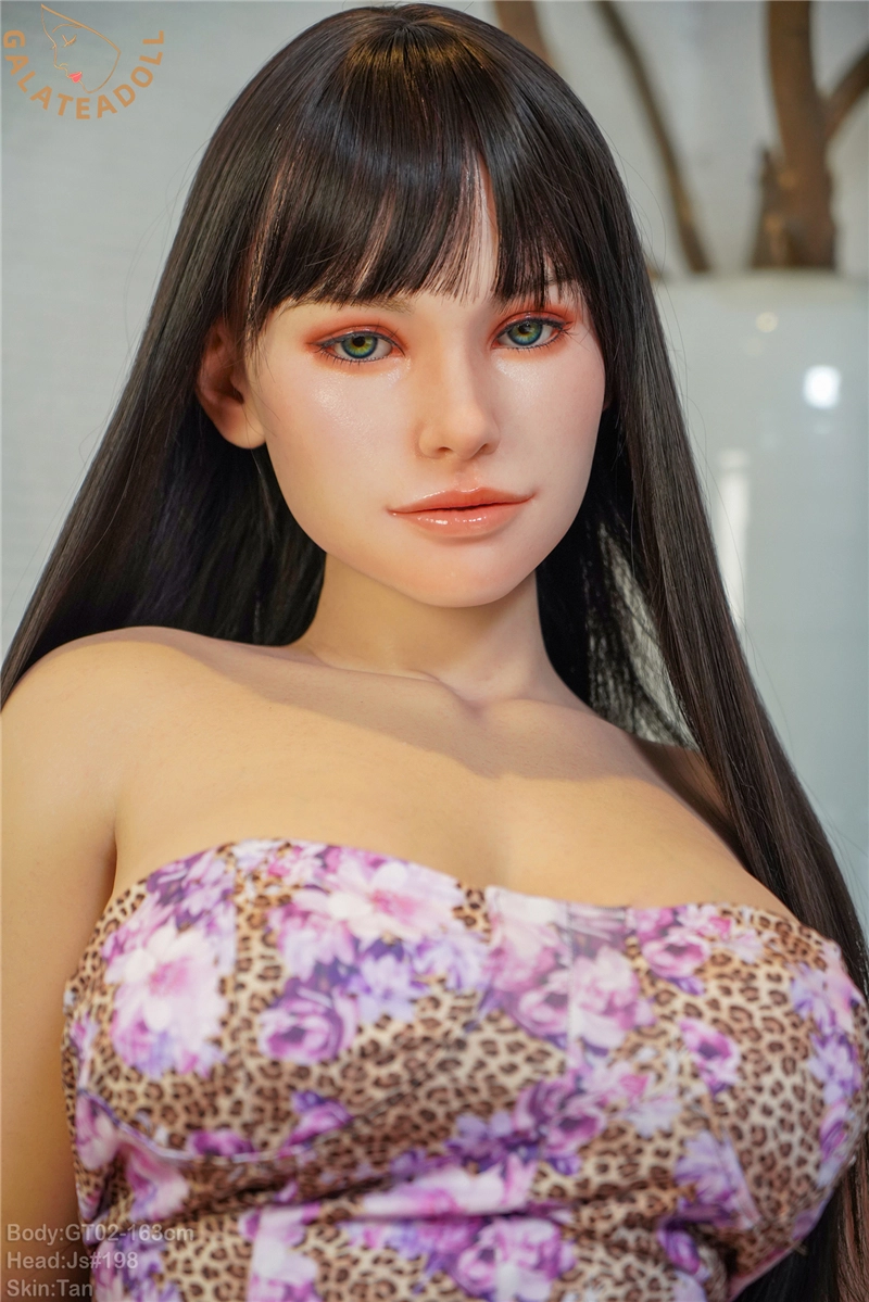 Galatea Doll 163cm (5ft4) GT02 Silicone Sex Doll, Head JS#198 ROS Available Tan Skin
