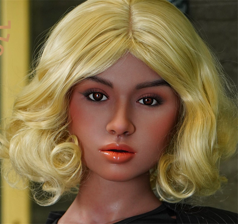 Galatea Doll ROS Silicone Sex Doll Head JS#062 ROS Mouth Free Tan Skin