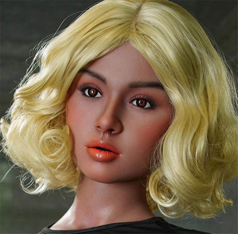 Galatea Doll ROS Silicone Sex Doll Head JS#062 ROS Mouth Free Tan Skin