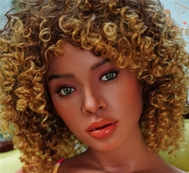 Galatea Doll ROS Silicone Sex Doll Head JS#116 ROS Mouth Free Tan Skin
