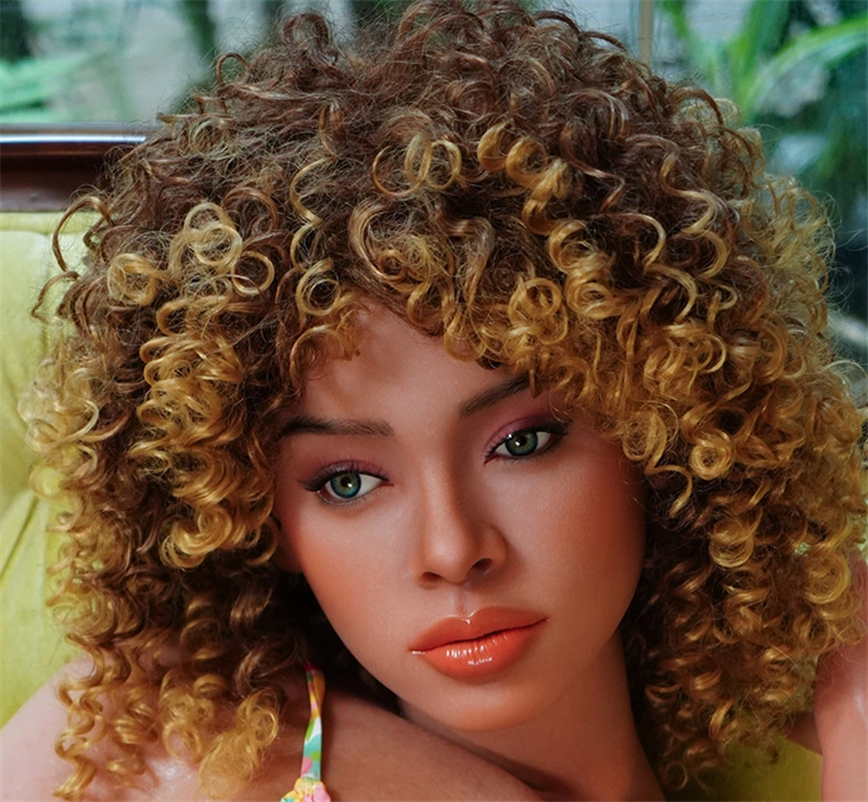 Galatea Doll ROS Silicone Sex Doll Head JS#116 ROS Mouth Free Tan Skin