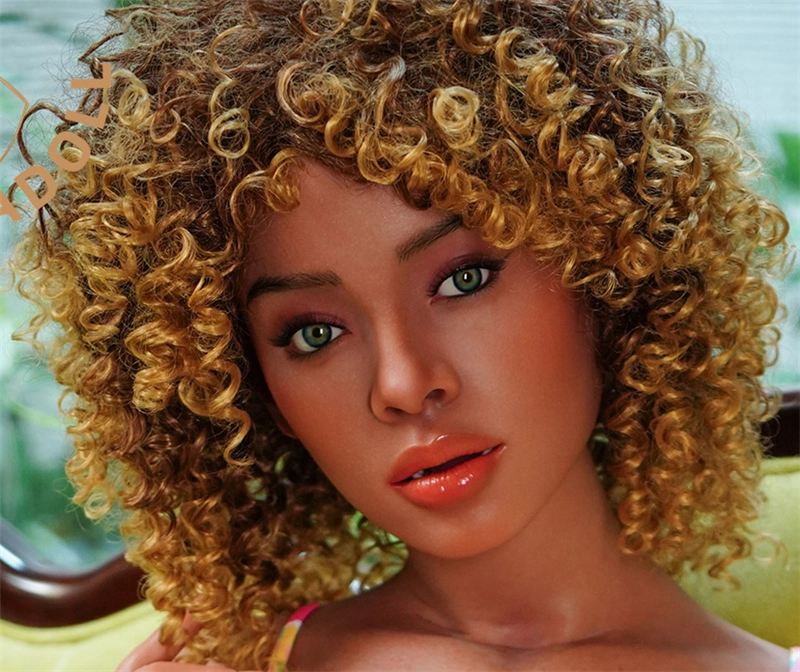 Galatea Doll ROS Silicone Sex Doll Head JS#116 ROS Mouth Free Tan Skin