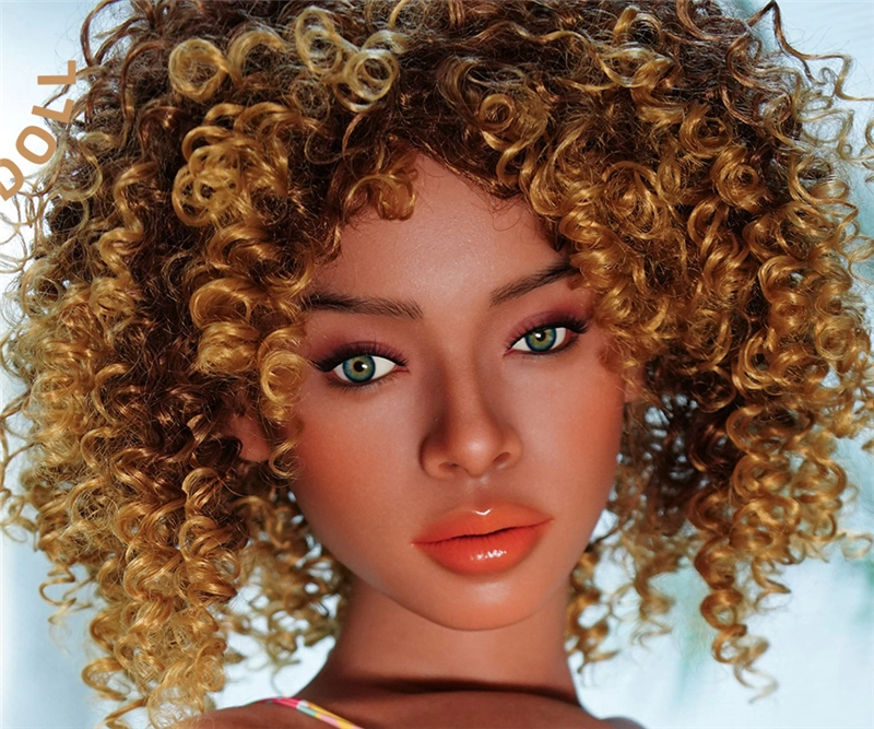 Galatea Doll ROS Silicone Sex Doll Head JS#116 ROS Mouth Free Tan Skin