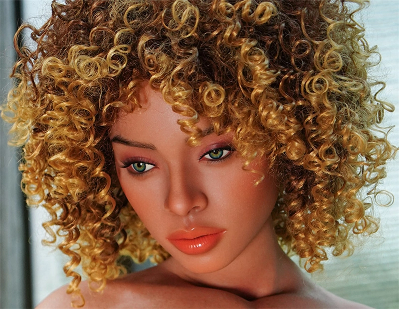 Galatea Doll ROS Silicone Sex Doll Head JS#116 ROS Mouth Free Tan Skin